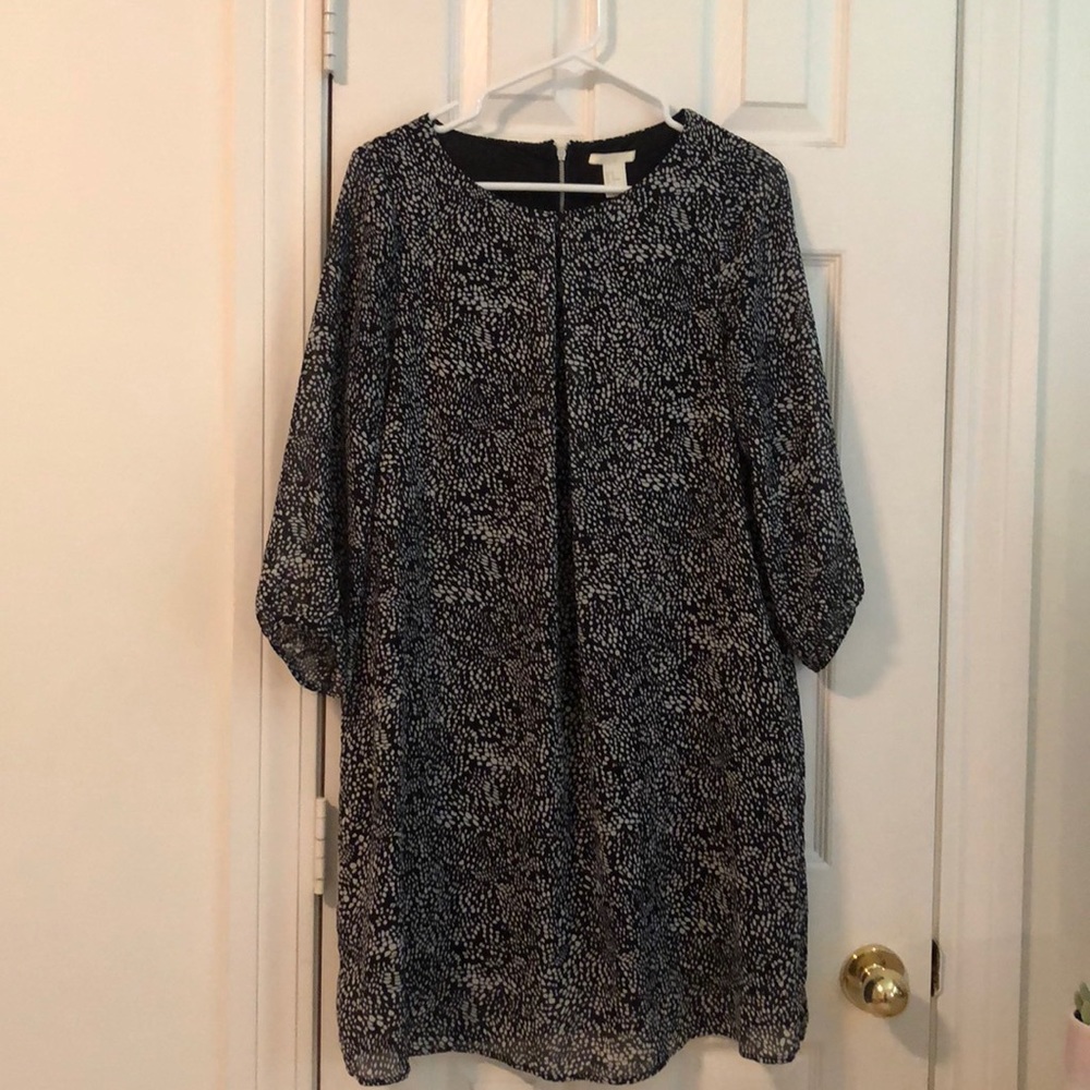 Polka Dot Shift Mini Dress